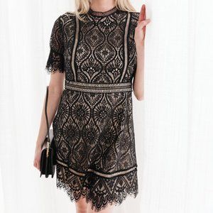 Black Lace Dress